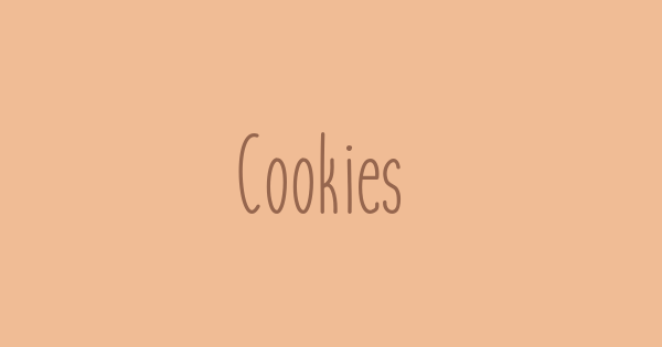 Cookies & Milk font thumb